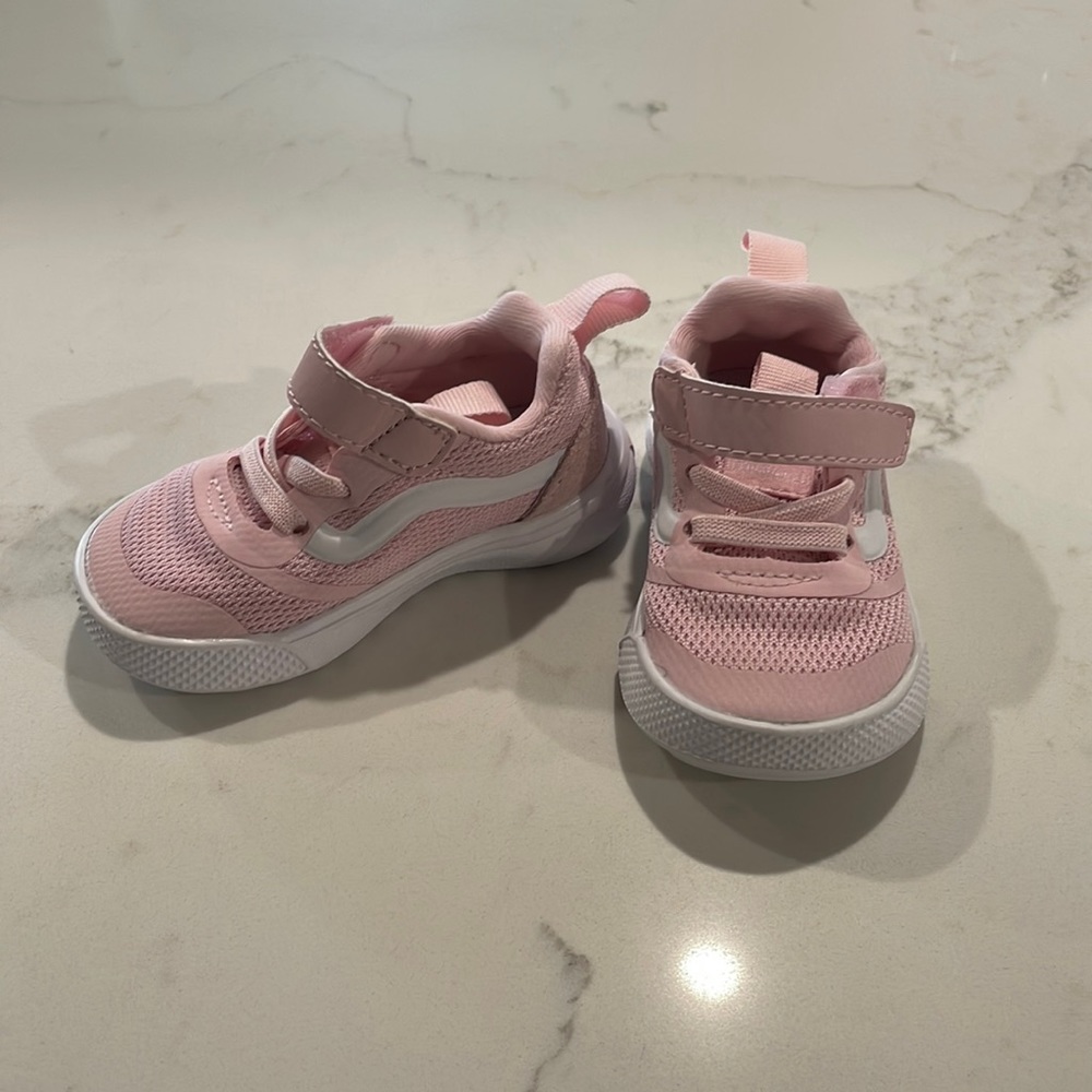 Vans Toddle Pink Sneakers size 4.5